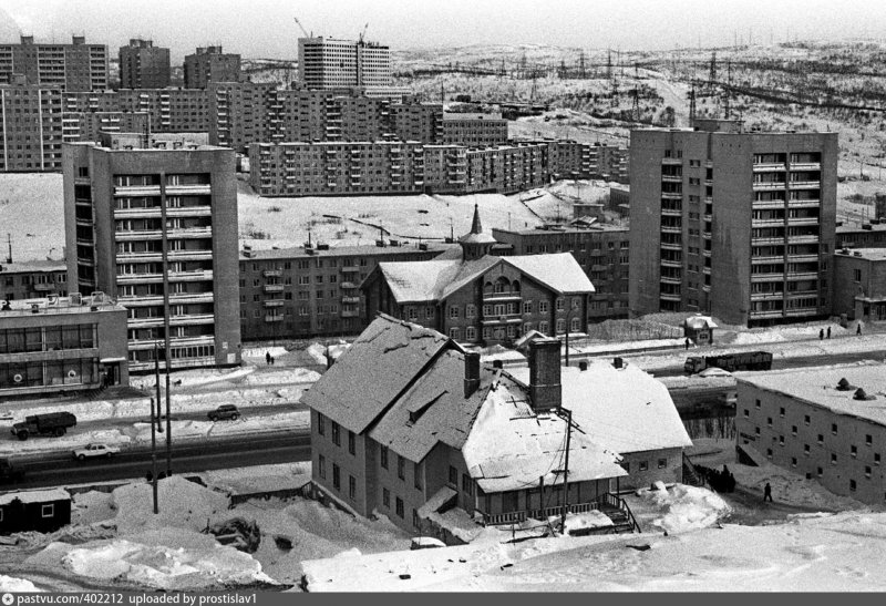 Мурманск в 1990 году